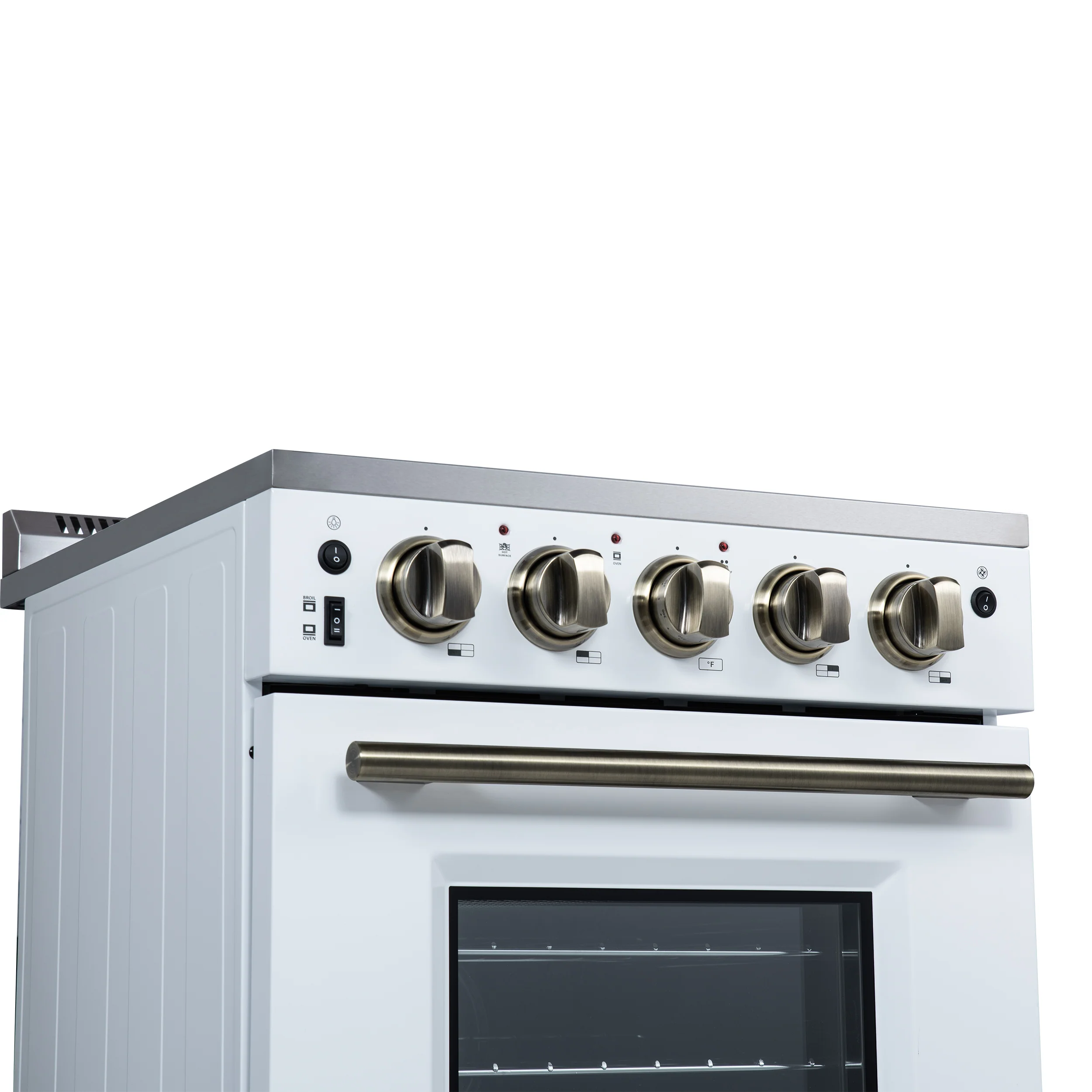 Forno Loiano 24 Inch Freestanding Electric Range in White, Canada Version, Plug and Cord Included - Image 10