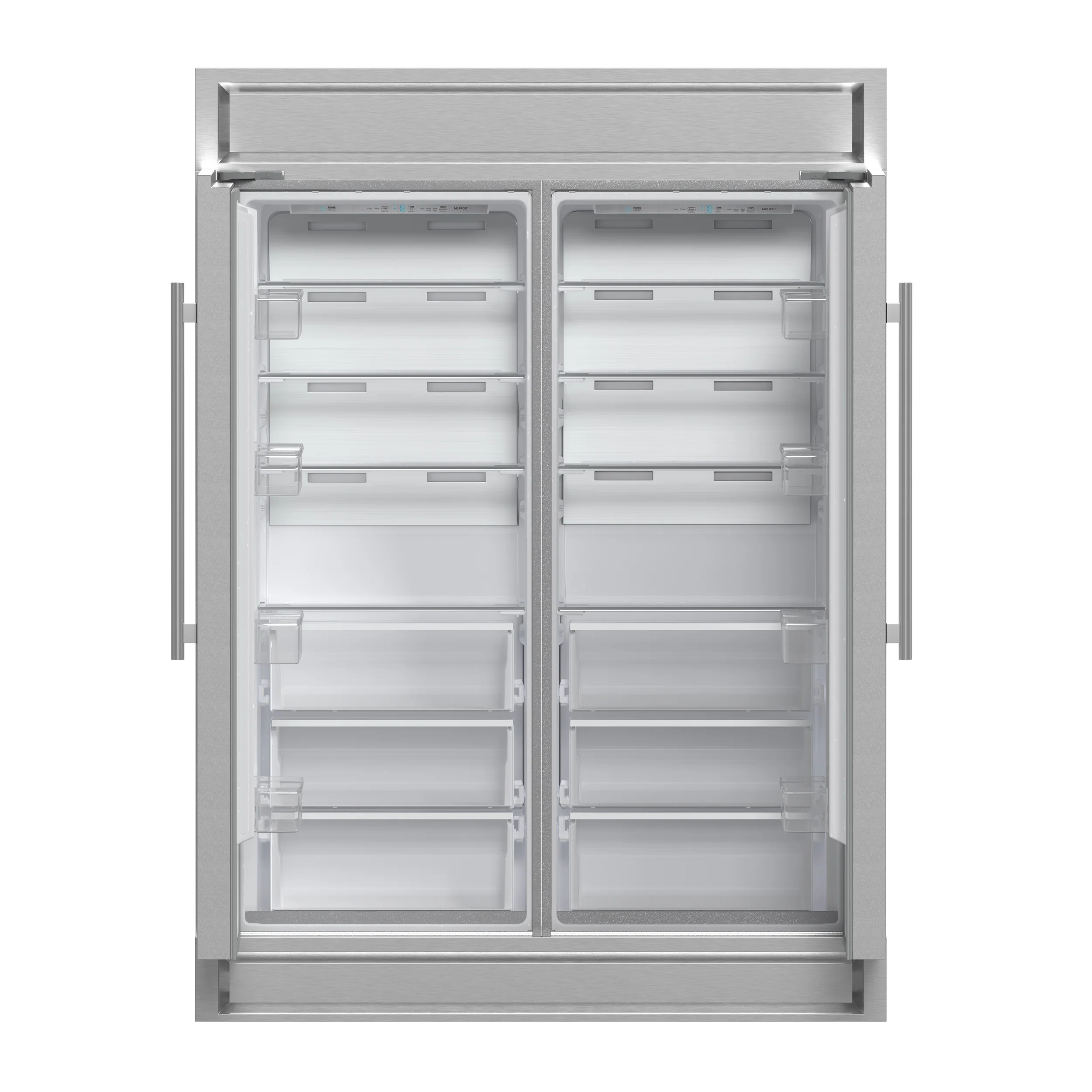 Forno Maderno 2-28-Inch Wide Convertible Refrigerator/Freezer, Decorative Trim, 27.2 cu.ft, 84-Inch High, ENERGY STAR Certified - Image 2