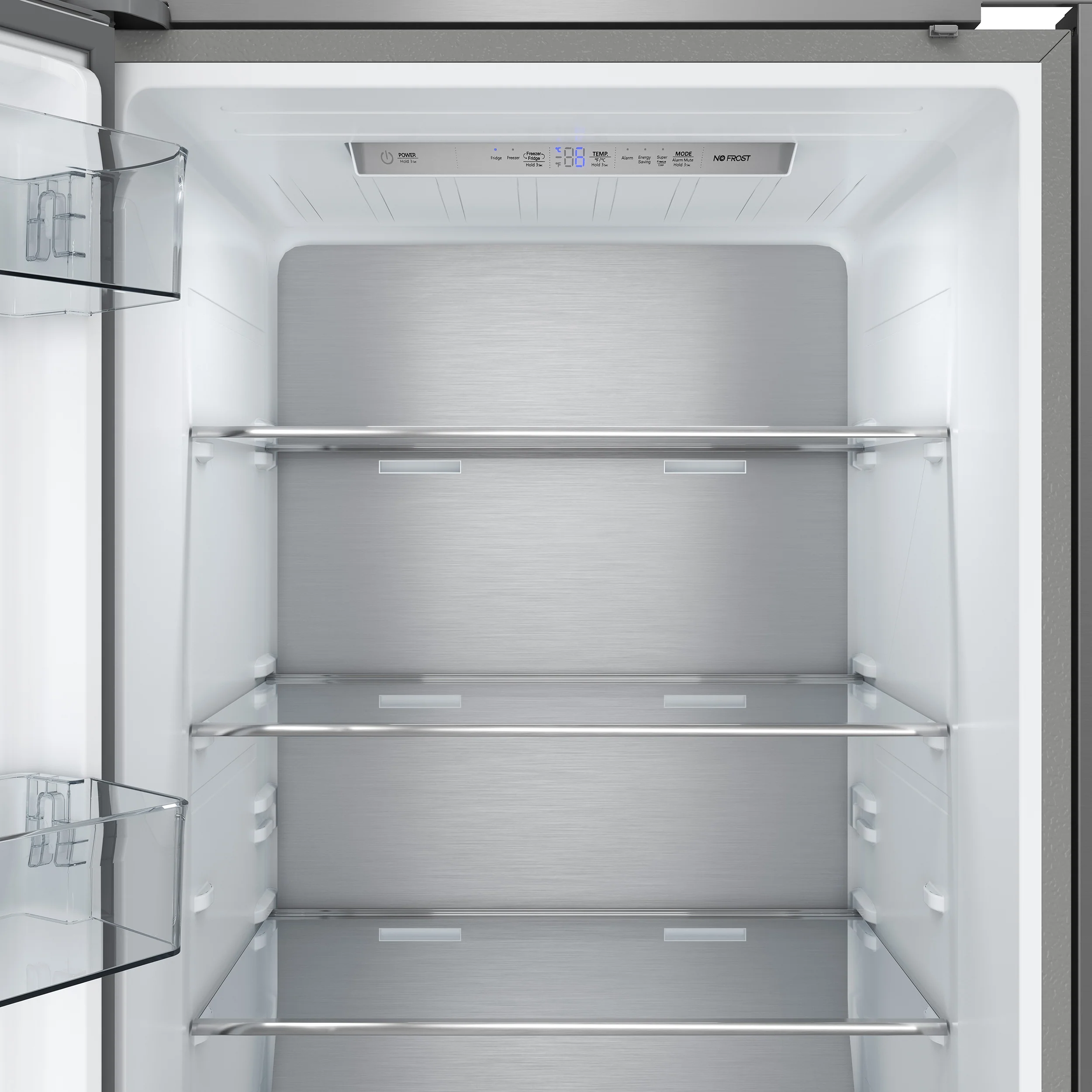 Forno Maderno 28" Built-In Convertible Refrigerator, 13.6 cu.ft. Left Swing with Decorative Grill - 32" Wide - Image 3