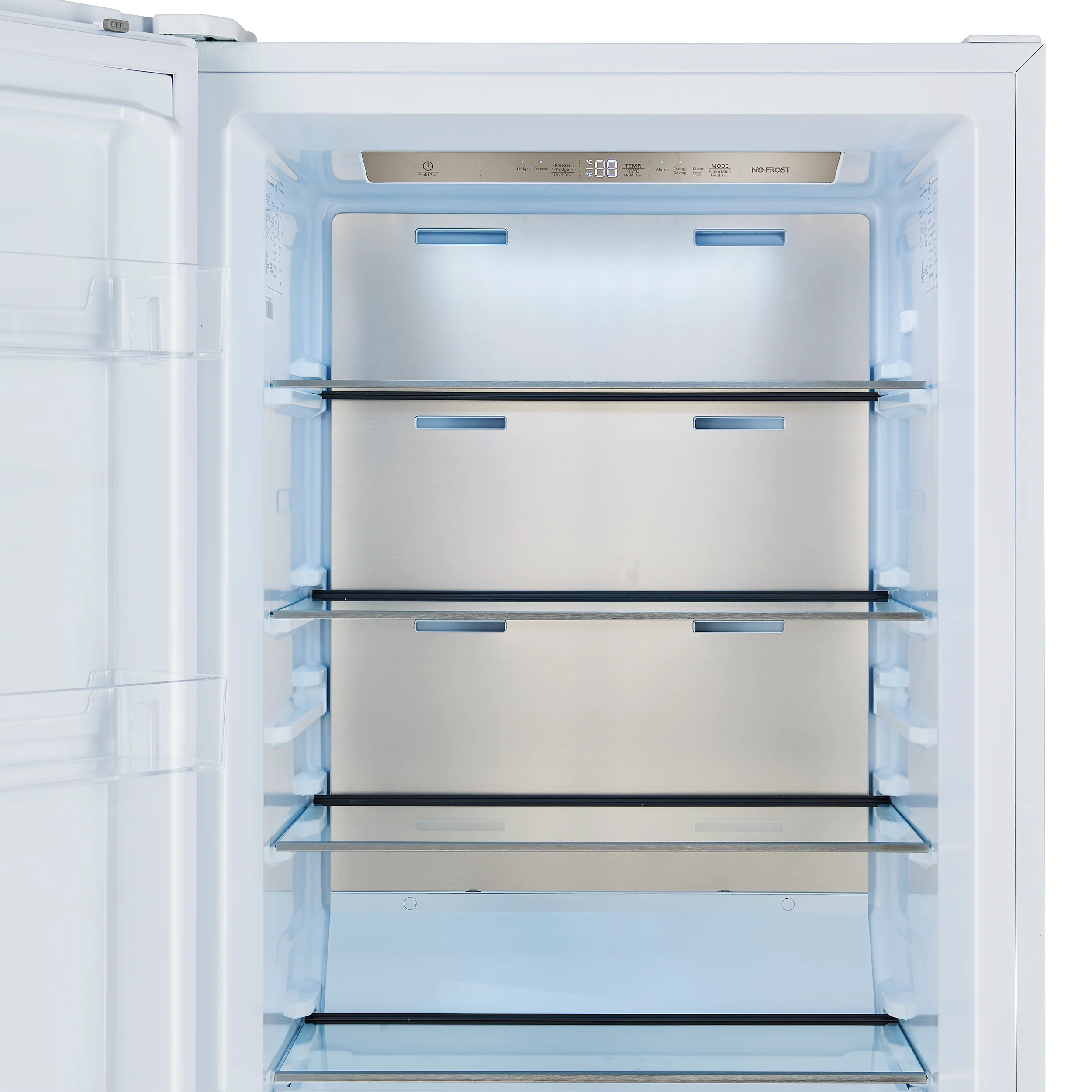 Forno Maderno 28" Built-In Convertible Refrigerator in White, 13.6 cu.ft. Left Swing with Decorative Grill - 32" Wide - Image 10