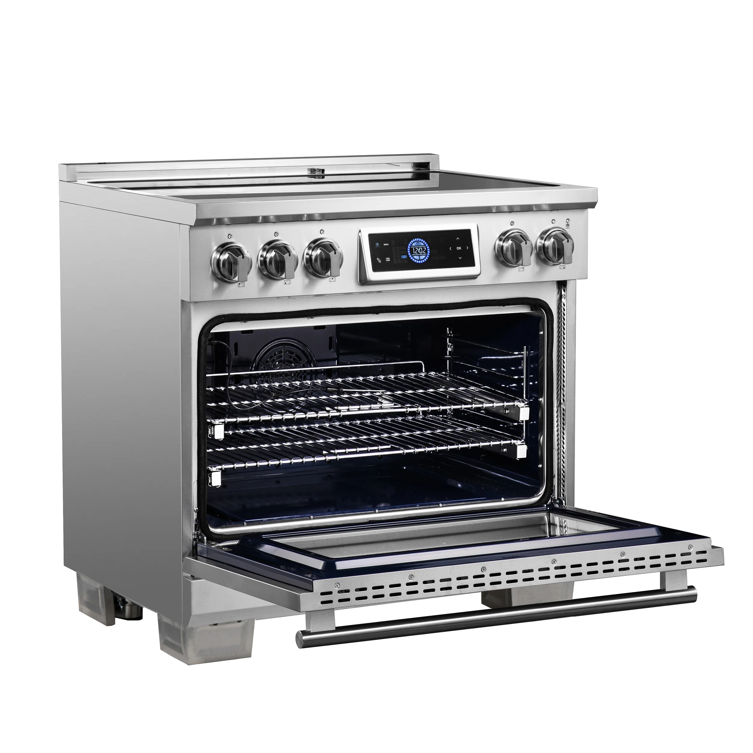 Forno Maximus 36 Inch Induction Range with Air Fryer - Image 8