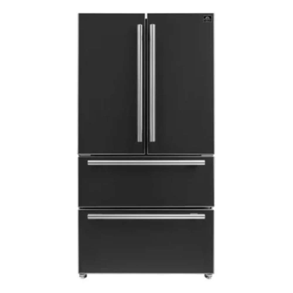 FFRBI1820-36BLK - REFRIGERATORS - Forno - French 4-Door - Black