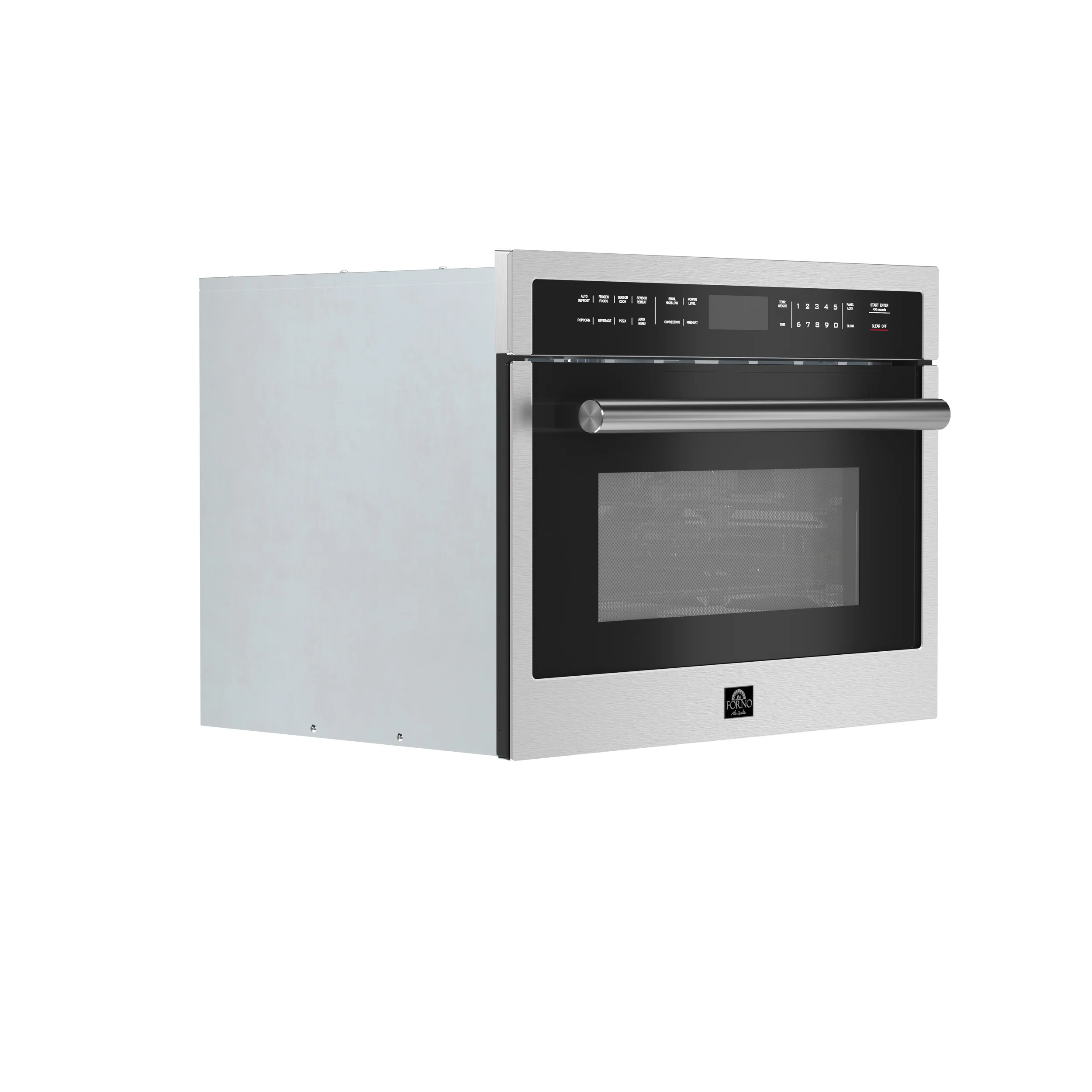 Forno Oliena 24-Inch Compact Oven and 1000 Watt Microwave, 1.6 cu.ft, Convection Oven - Image 2