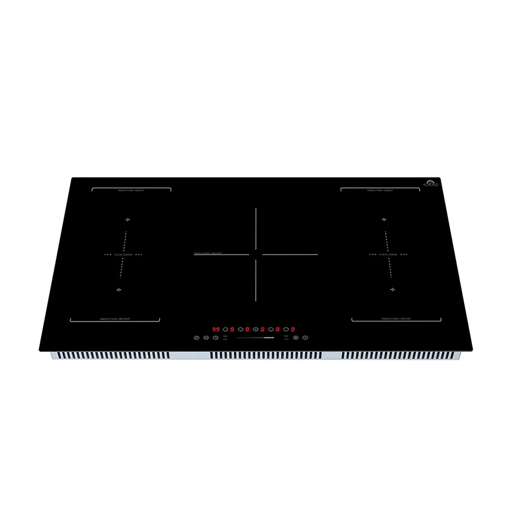 Forno Ornonzo 36-Inch Induction Cooktop, 5 Zones, 2 Flex-Zones, 10,200W Total Power, Touch Control, 9 Power Levels - Image 2