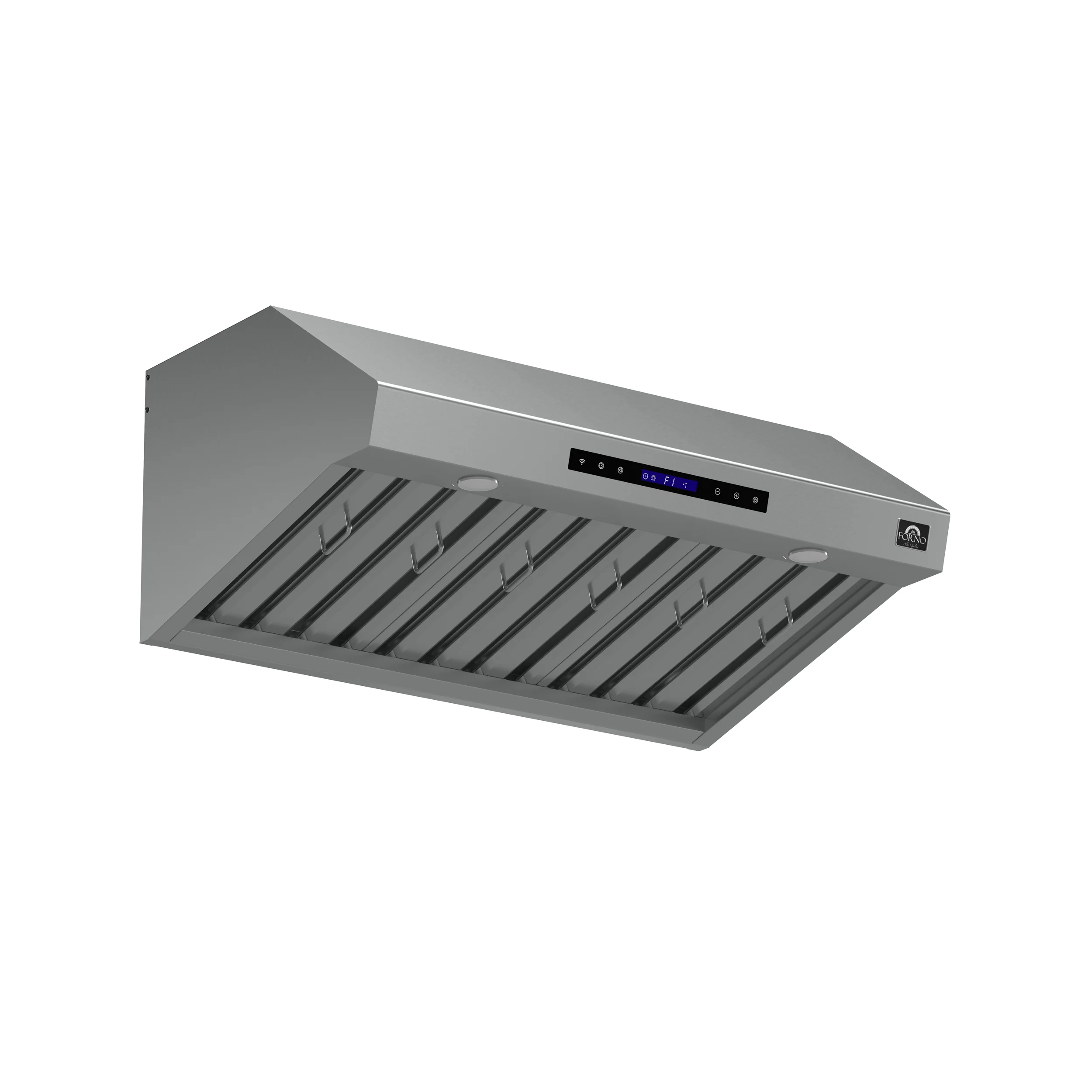 Forno Palazzo 36-Inch Wall Mounted Range Hood, Stainless Steel, Heavy Duty Baffle Filters, Remote Control - Image 2