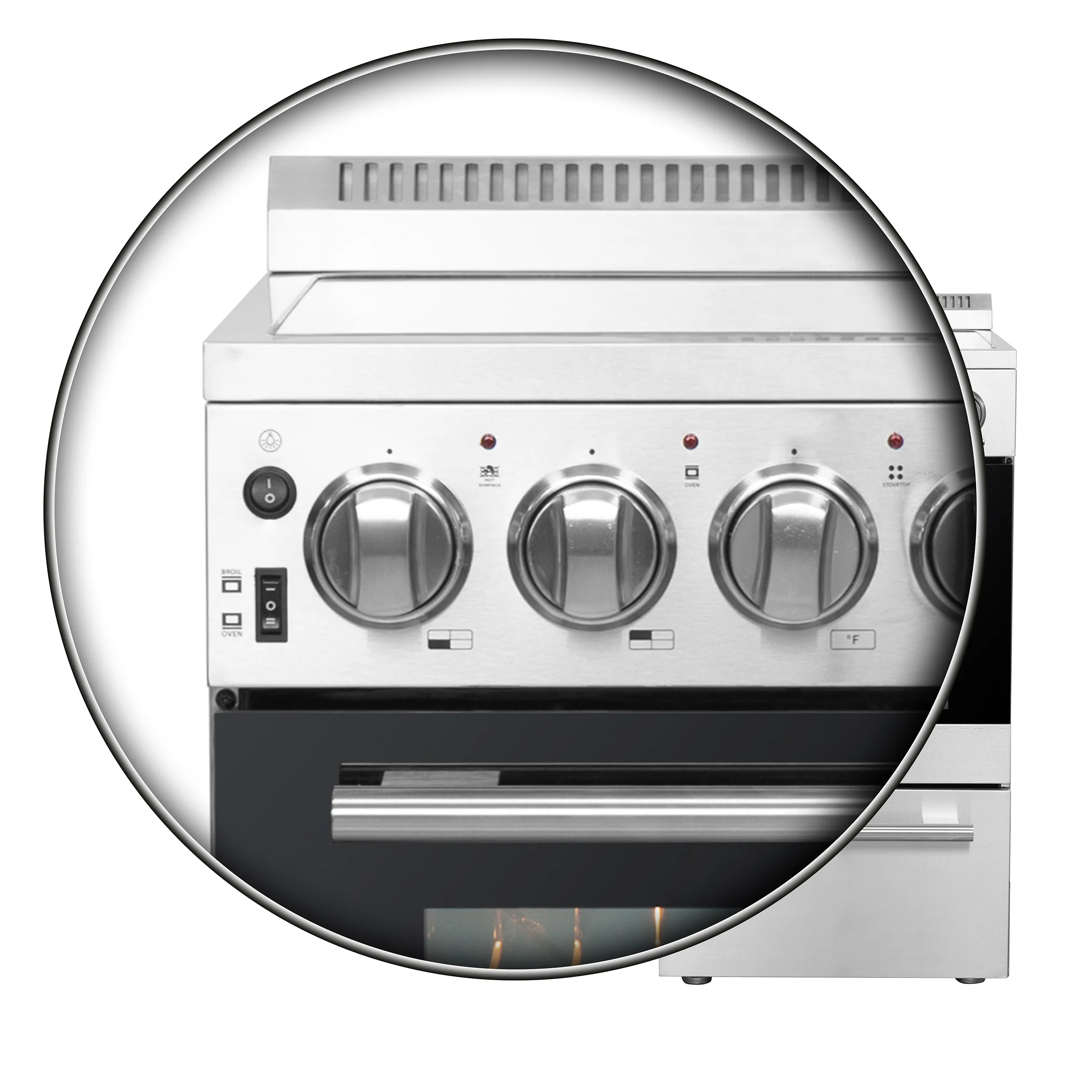 Forno Pallerano 20-Inch Freestanding Electric Range, Canada Version, Plug and Cord Included - Image 21