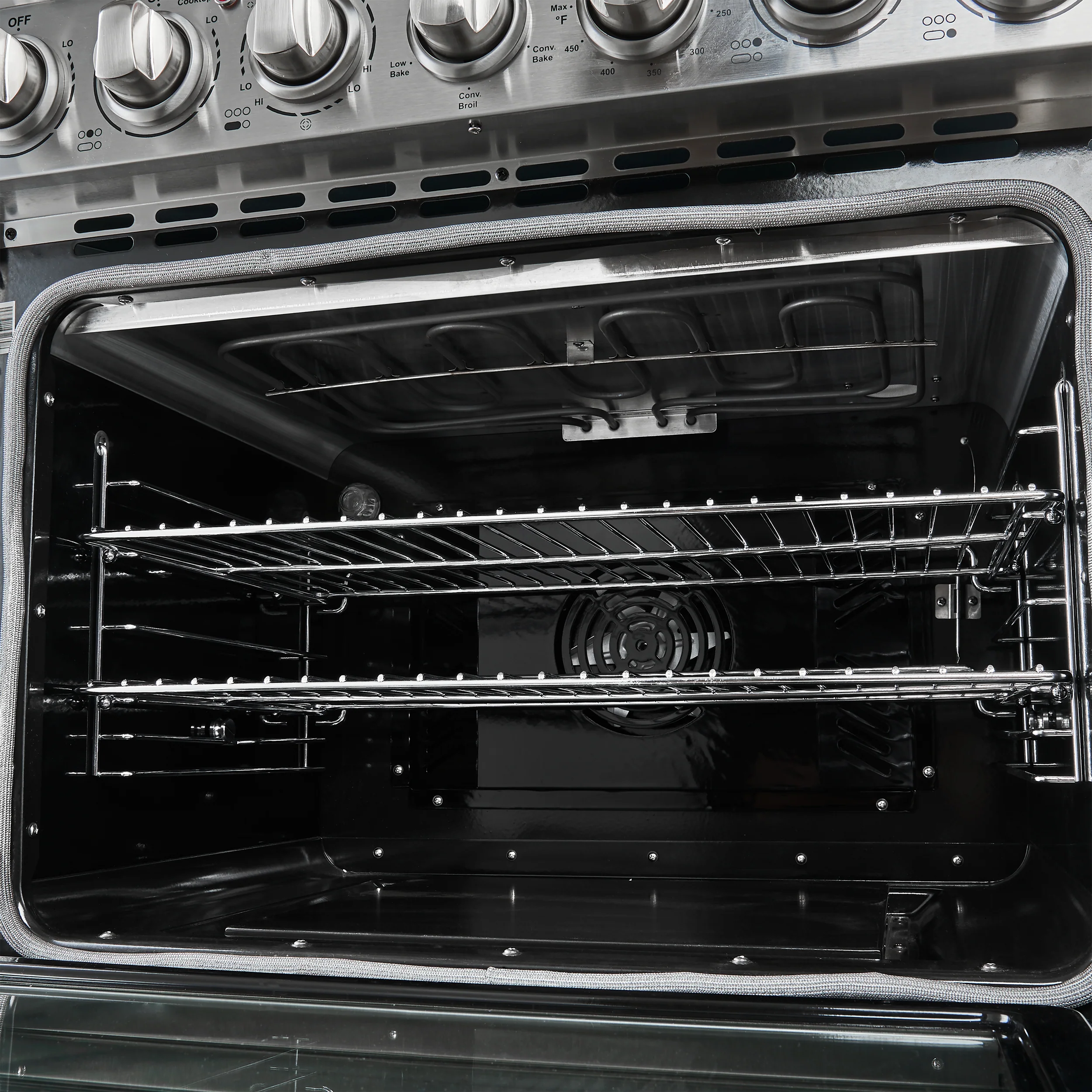 Forno Paolo 30-Inch Freestanding Electric Range, Stainless Steel, 4.38 cu.ft, True Convection Oven, Energy Efficient - Image 9