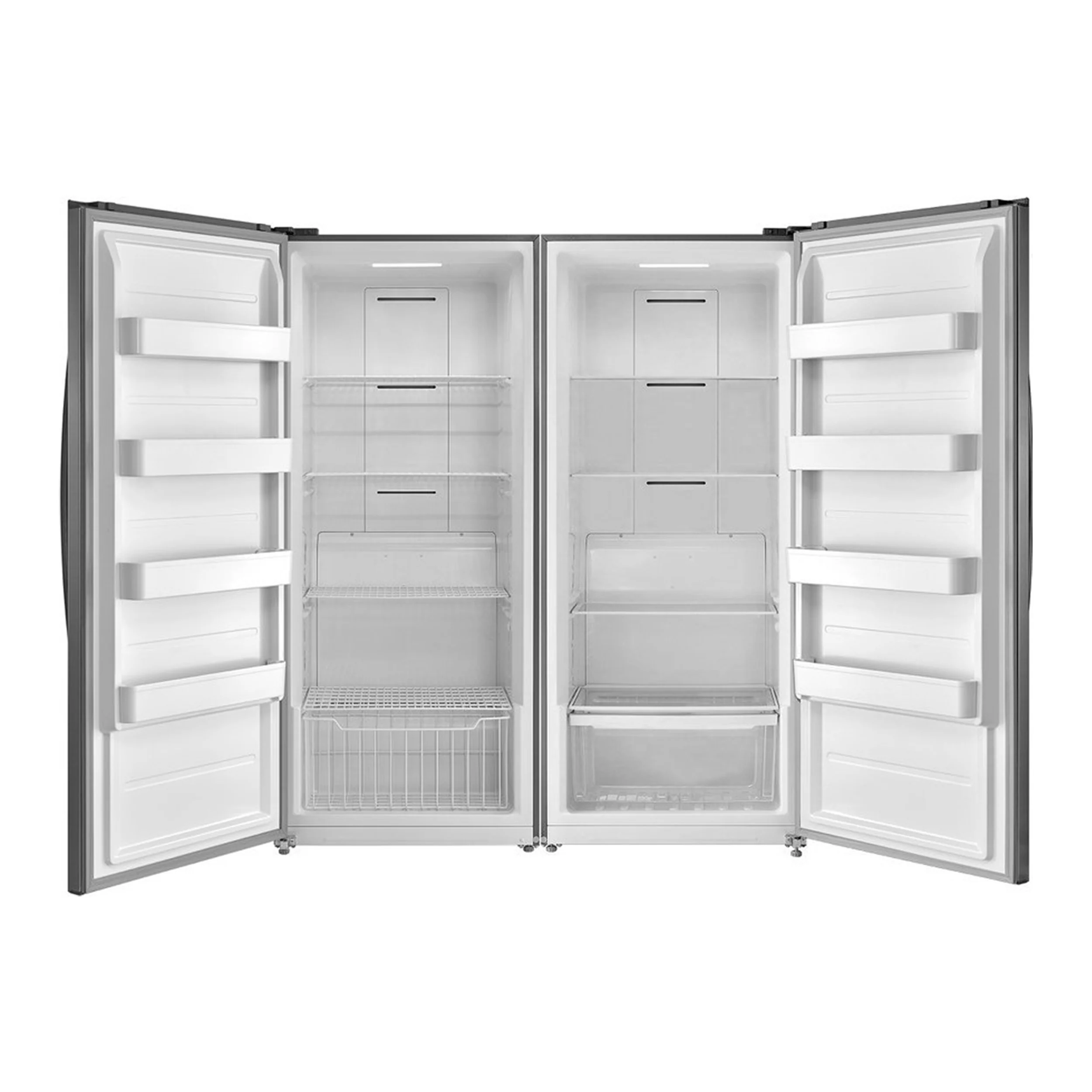 FORNO Premium 2-Piece Kitchen Bundle - Galiano 48" Stainless Steel Dual Fuel Range, 60" Stainless Steel Side-by-side Convertible Refrigerator - FBDL-005-02CAUS - Image 6
