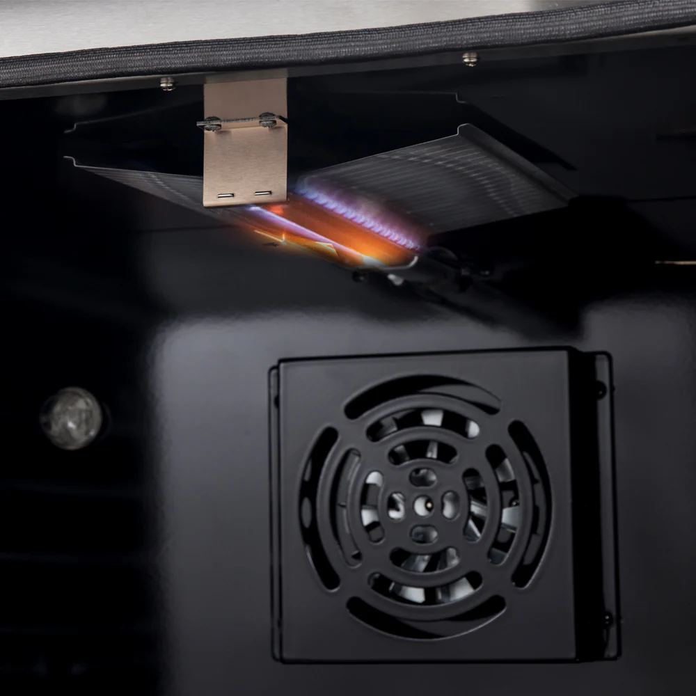 Marco 36-Inch Gas Range Black & Antique Brass Design, 6 Burners 67,000 BTU, 5.36 cu.ft. Convection Oven - Image 16