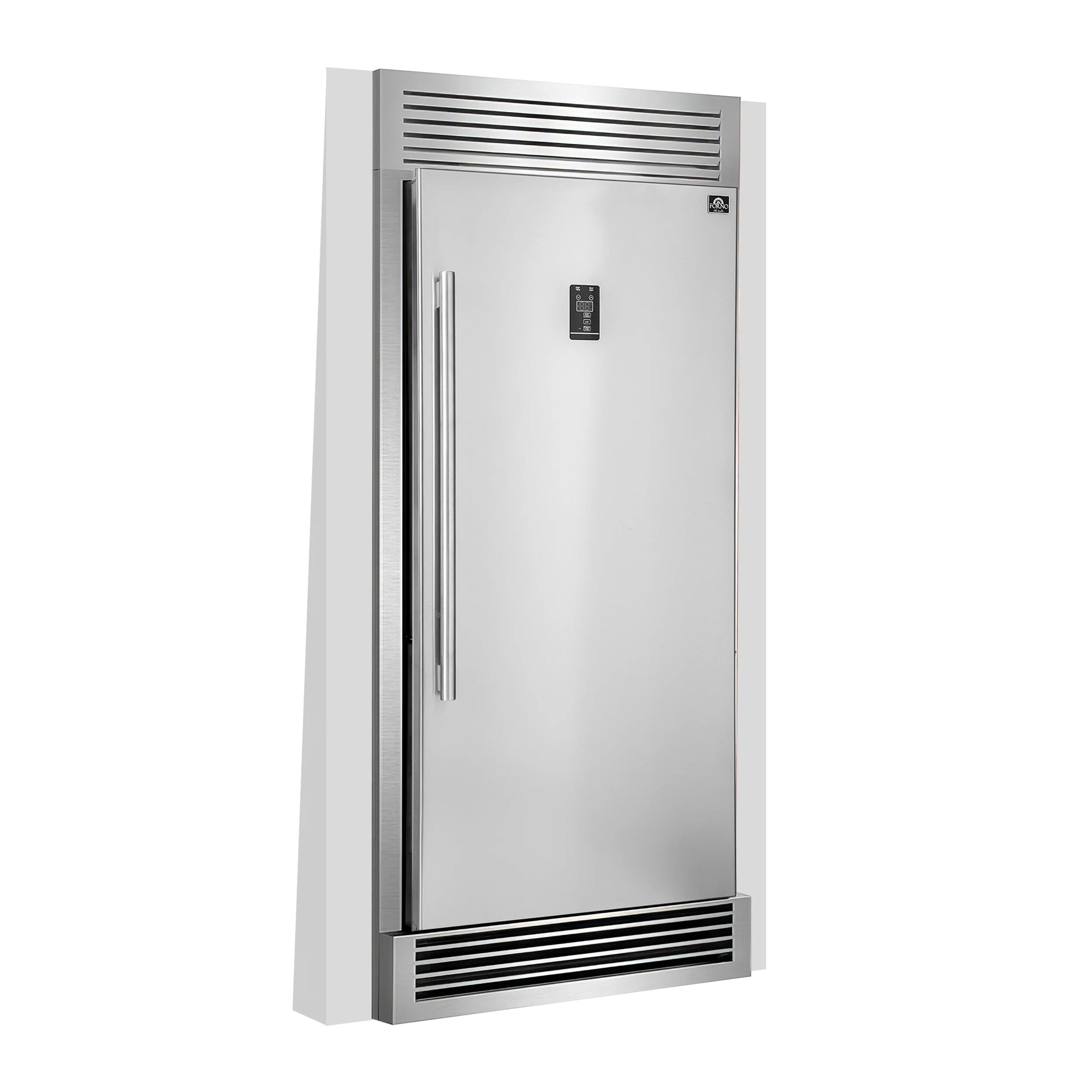 Forno Rizzuto 28-Inch Upright Convertible Refrigerator, 32-Inch Wide, Right Swing, Decorative Grill, ENERGY STAR Certified - Image 3