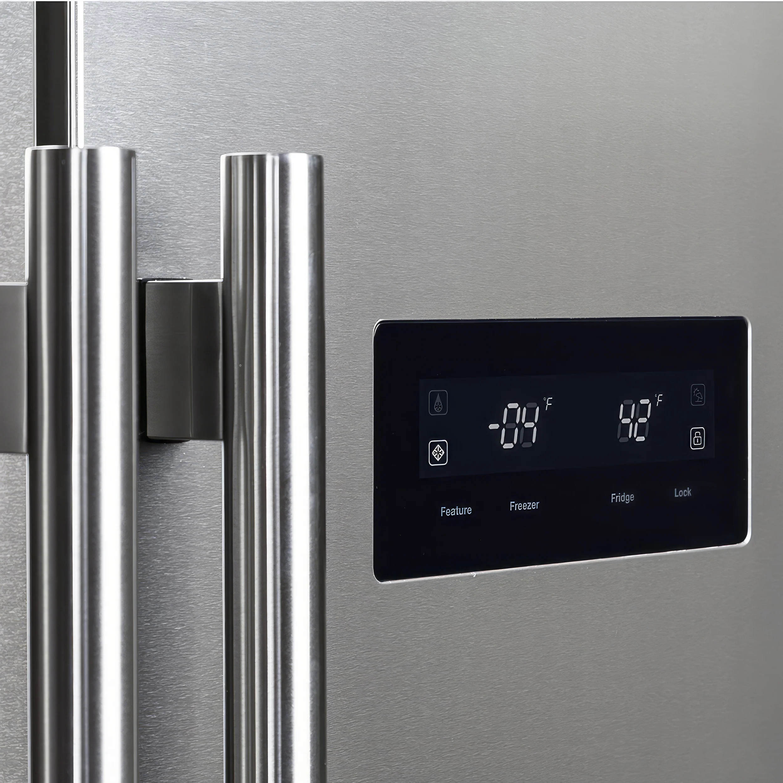 Forno Salerno 33-Inch Side-by-Side Stainless Steel Refrigerator, 15.6 cu.ft, ENERGY STAR Certified - Image 7