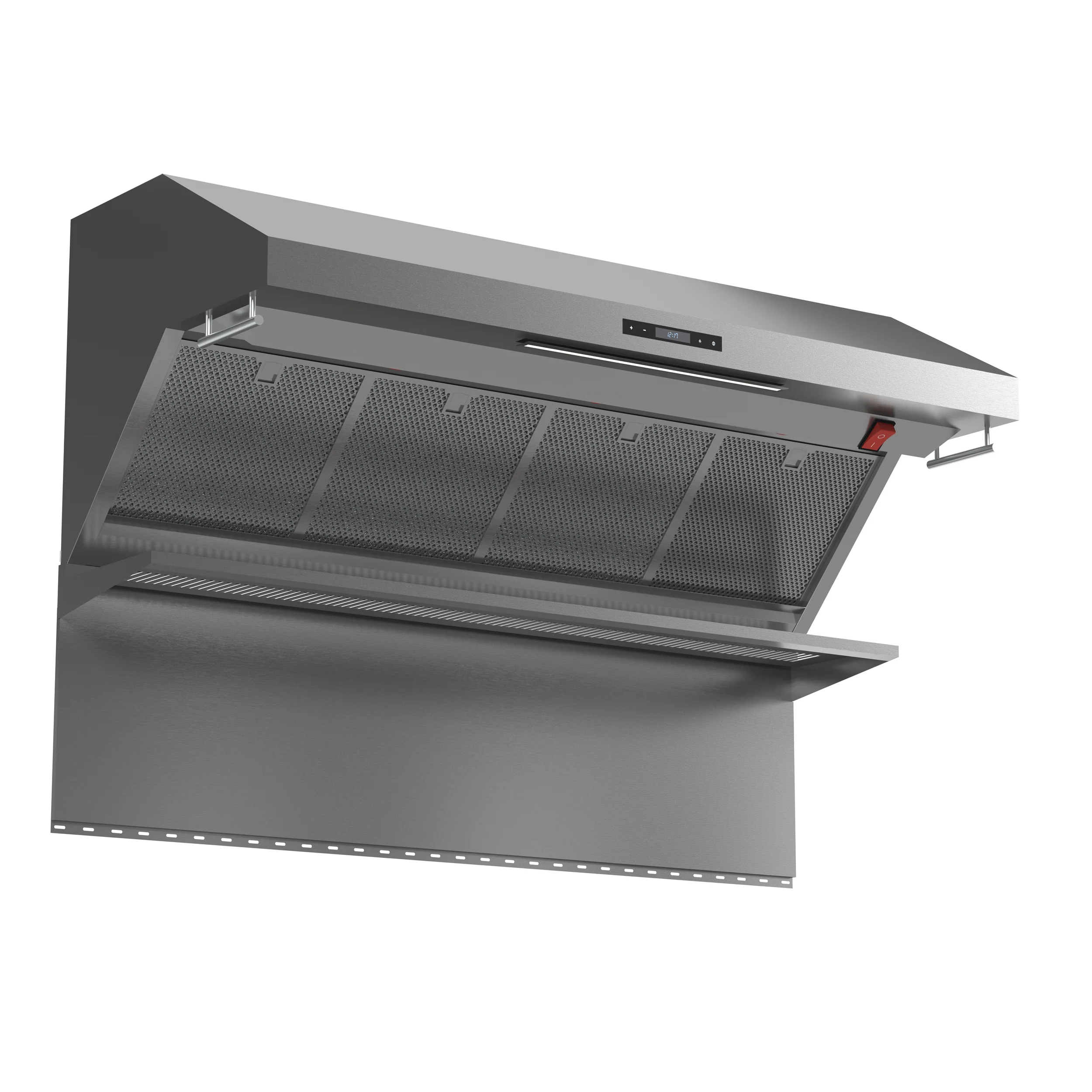 Forno Savona 48-Inch Wall Mount Range Hood, Hybrid Filters, Backsplash Included - Image 2
