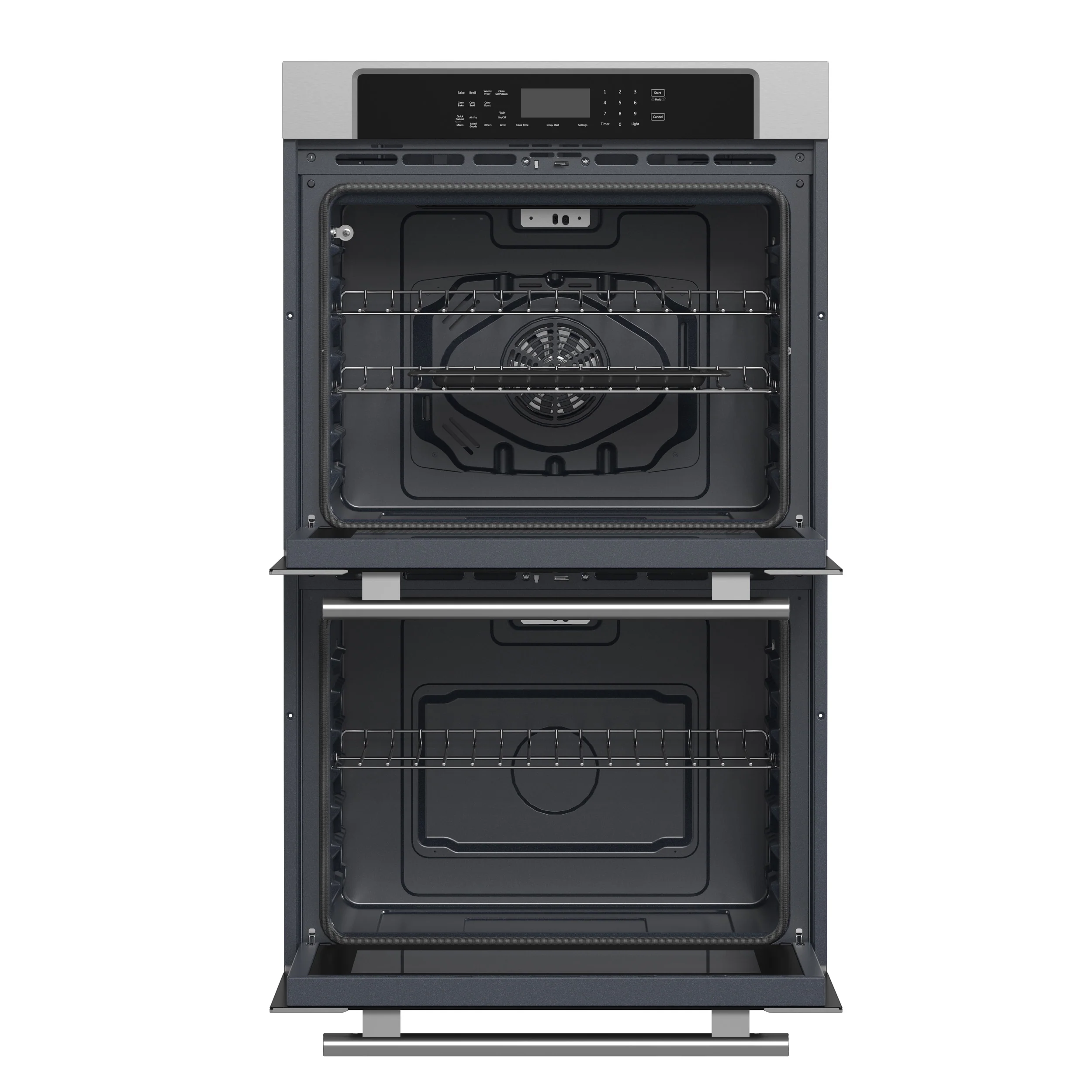 Forno Villarosa 30-Inch Built-In Double Wall Oven, Stainless Steel, Convection Cooking, Touch Control Panel, Self-Cleaning Function - Image 3