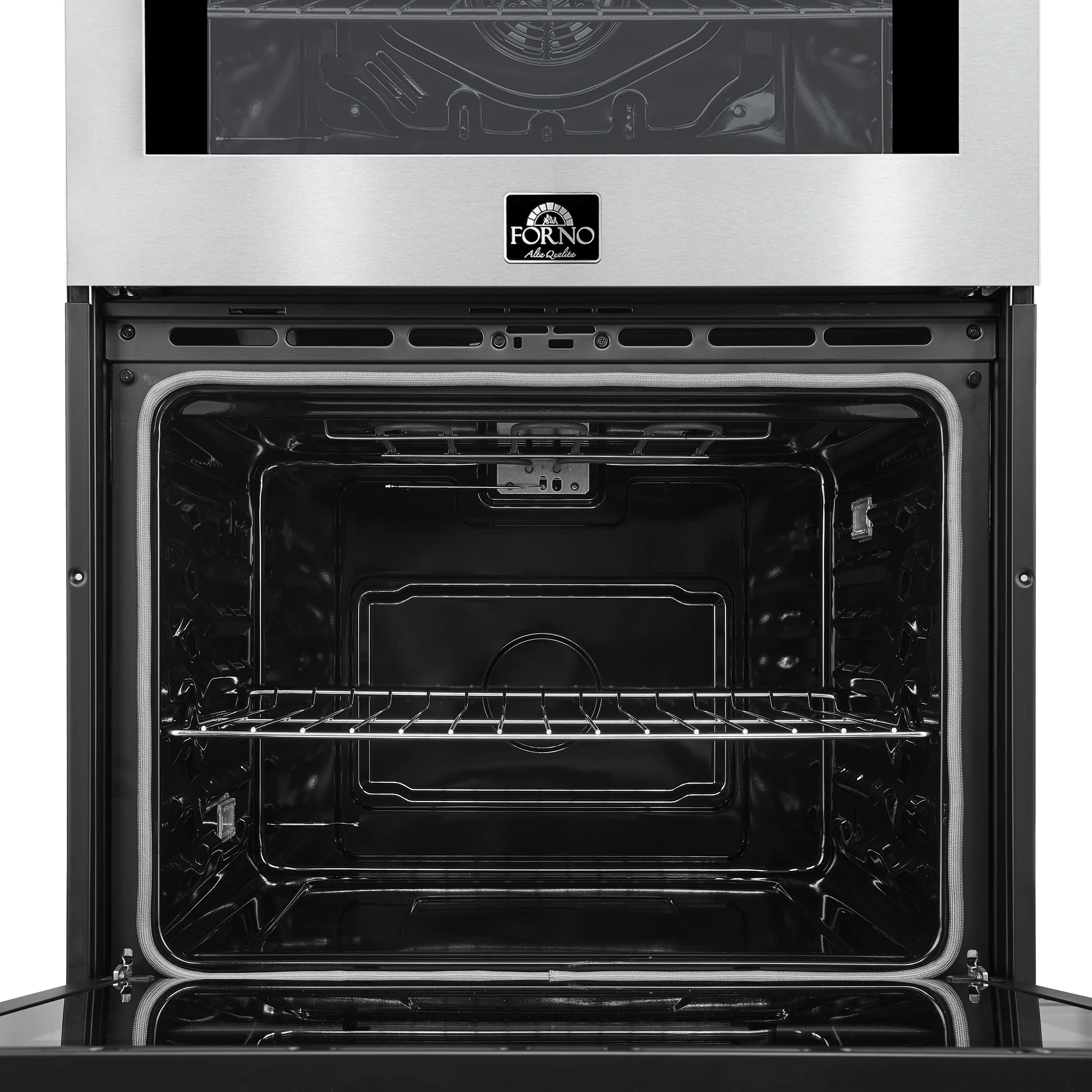Forno Vomero 30-Inch Double Wall Oven, Stainless Steel, 10 cu.ft Total Capacity, 7100W Convection, Mechanical Controls, Self-Cleaning Function - Image 7
