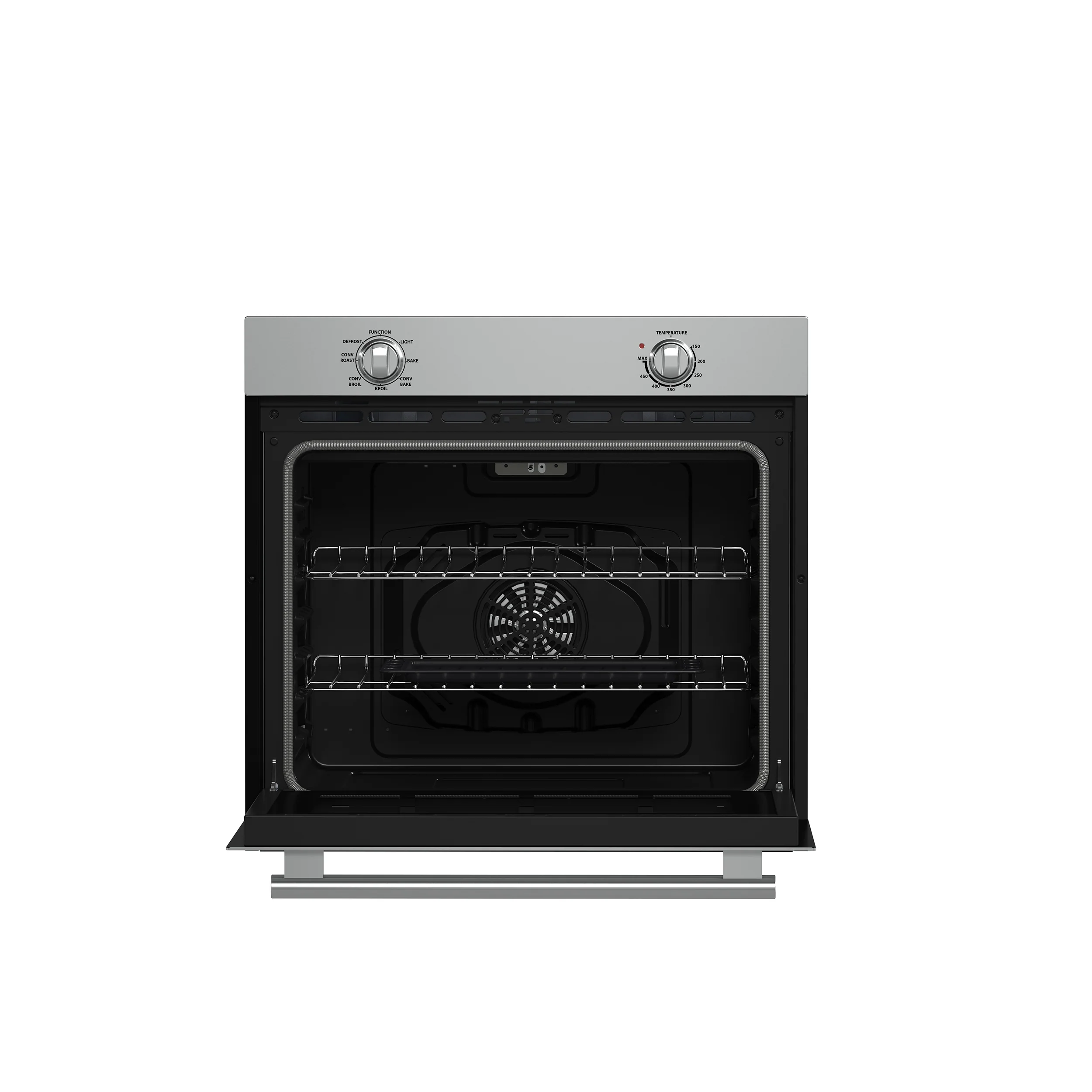 Forno Vomero 30-Inch Wall Oven, Stainless Steel, 5 cu.ft Capacity, 3550 Watts Convection, Mechanical Controls, Self-Cleaning Function - Image 2