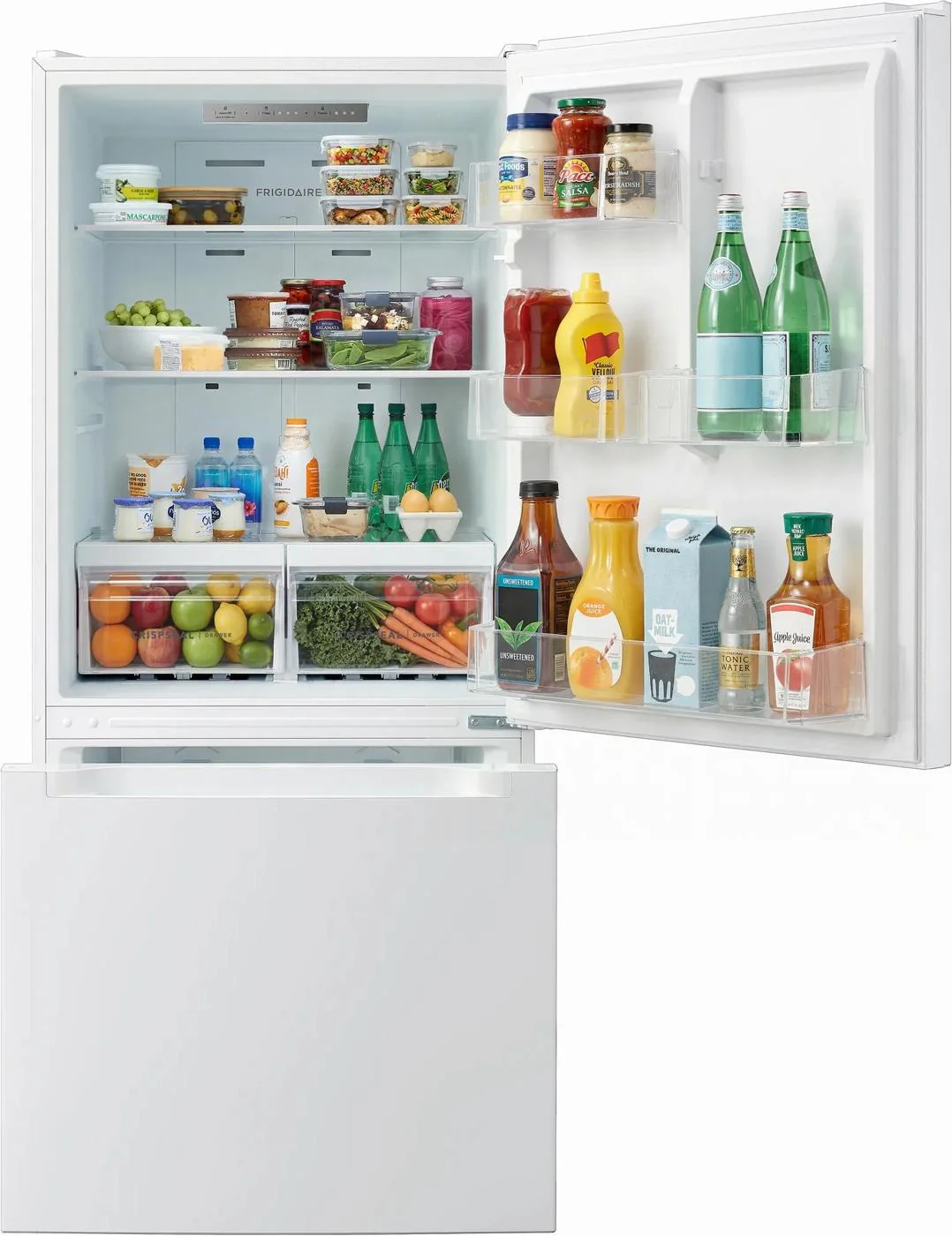 FRBE1925AW - REFRIGERATORS - Frigidaire - Bottom Freezer - White - New - Image 2