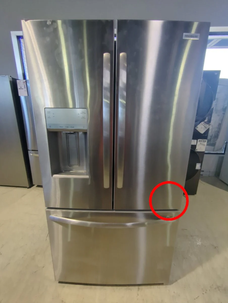 FRFC2323AS - REFRIGERATORS - Frigidaire - French 3-Door - Stainless Steel - Open Box - Image 2