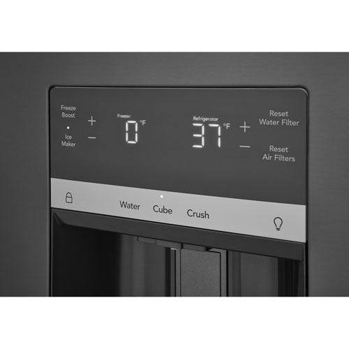 FRFS2823AD - REFRIGERATORS - Frigidaire - French 3-Door - Black Stainless - New - Image 14