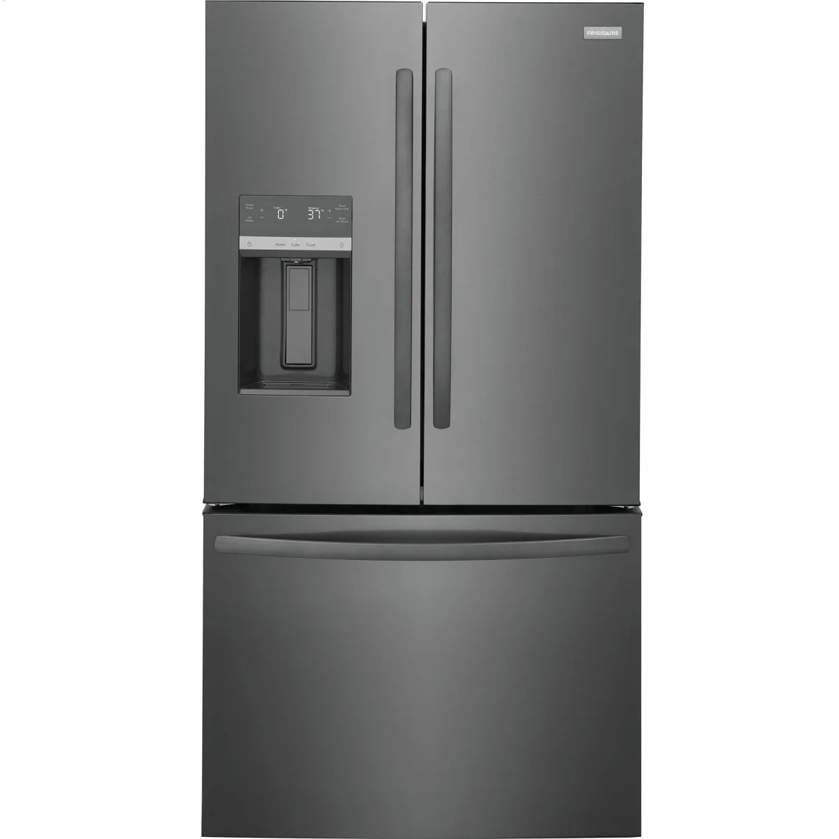FRFS2823AD - REFRIGERATORS - Frigidaire - French 3-Door - Black Stainless - Open Box - Image 3