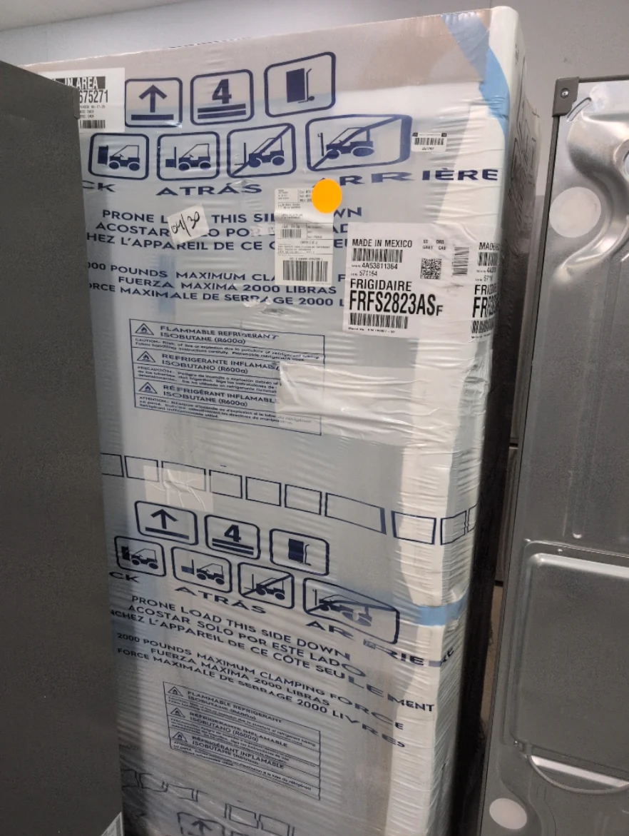 FRFS2823AS - REFRIGERATORS - Frigidaire - French 3-Door - Stainless Steel - Open Box - Image 2