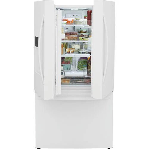 FRFS2823AW - REFRIGERATORS - Frigidaire - French 3-Door - White - New - Image 6