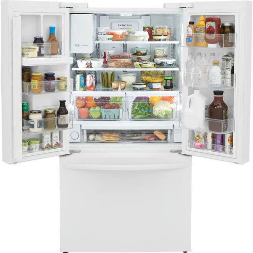 FRFS2823AW - REFRIGERATORS - Frigidaire - French 3-Door - White - New - Image 8