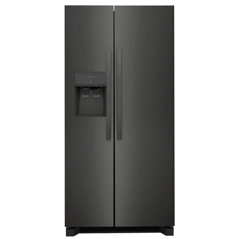 FRSS2323AD - REFRIGERATORS - Frigidaire - Side by Side - Black Stainless - Open Box