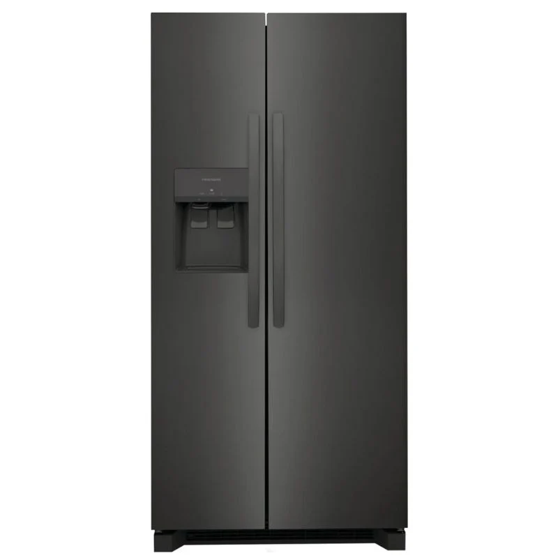 FRSS2323AD - REFRIGERATORS - Frigidaire - Side by Side - Black Stainless - Open Box