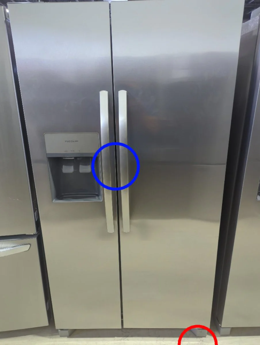 FRSS26L3AF - REFRIGERATORS - Frigidaire - Side by side - Stainless Steel - Open Box - Image 2
