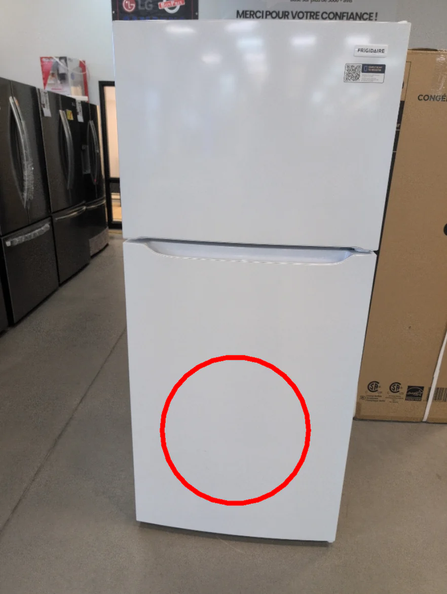 FRTE1835AW - REFRIGERATORS - Frigidaire - Top Freezer - White - Open Box - Image 3