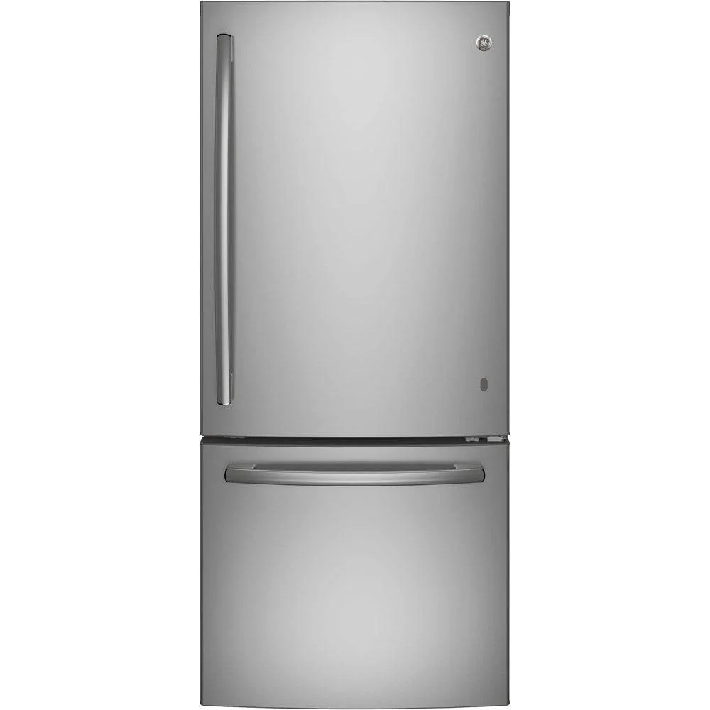 GDE21DYRKFS - REFRIGERATORS - GE - Bottom Freezer - Stainless Steel - Open Box - Image 4