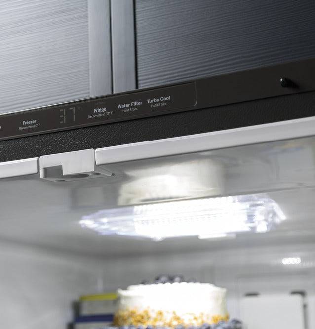 GDE25EYKFS - REFRIGERATORS - GE - Bottom Freezer - Stainless Steel - Open Box - Image 10