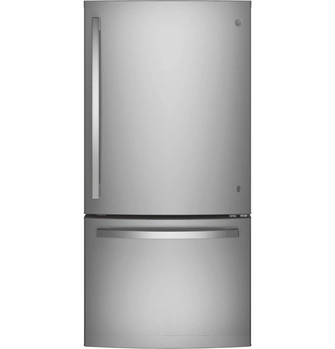 GDE25EYKFS - REFRIGERATORS - GE - Bottom Freezer - Stainless Steel - Open Box - Image 2