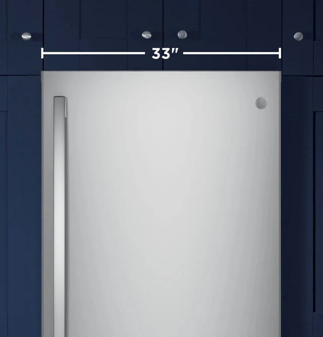 GDE25EYKFS - REFRIGERATORS - GE - Bottom Freezer - Stainless Steel - Open Box - Image 5