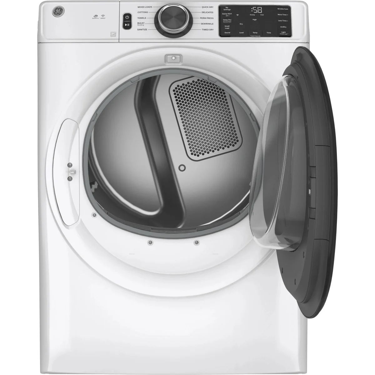 GFD55ESMNWW - DRYERS - GE - Electric - White - Open Box - Image 2