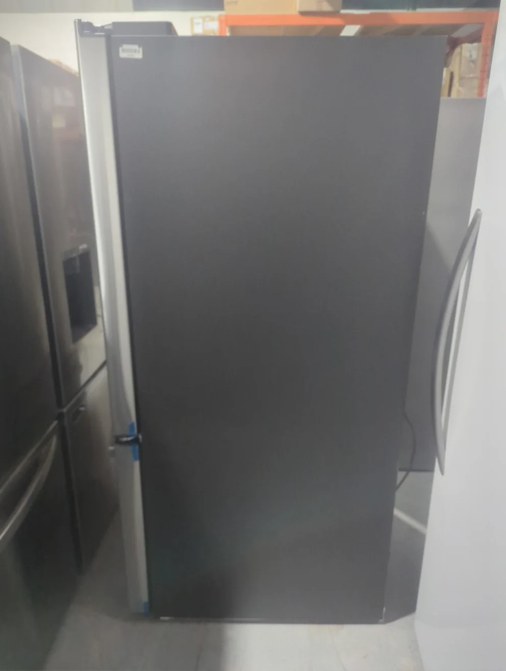 GNE25DYRKFS - REFRIGERATORS - GE - French 3-Door - Stainless Steel - Open Box - Image 4