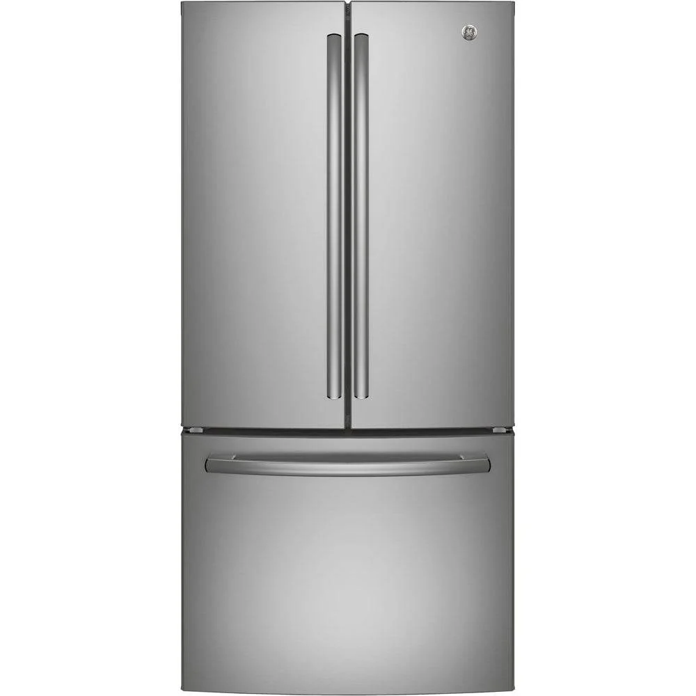 GNE25DYRKFS - REFRIGERATORS - GE - French 3-Door - Stainless Steel - Open Box - Image 2