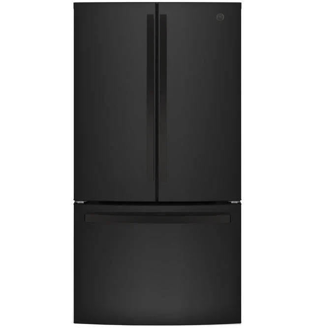 GNE27JGMBB - REFRIGERATORS - GE - French 3-Door - Black - Open Box