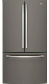GNE27JMMES - REFRIGERATORS - GE - French 3-Door - Slate Grey - Open Box - Image 2