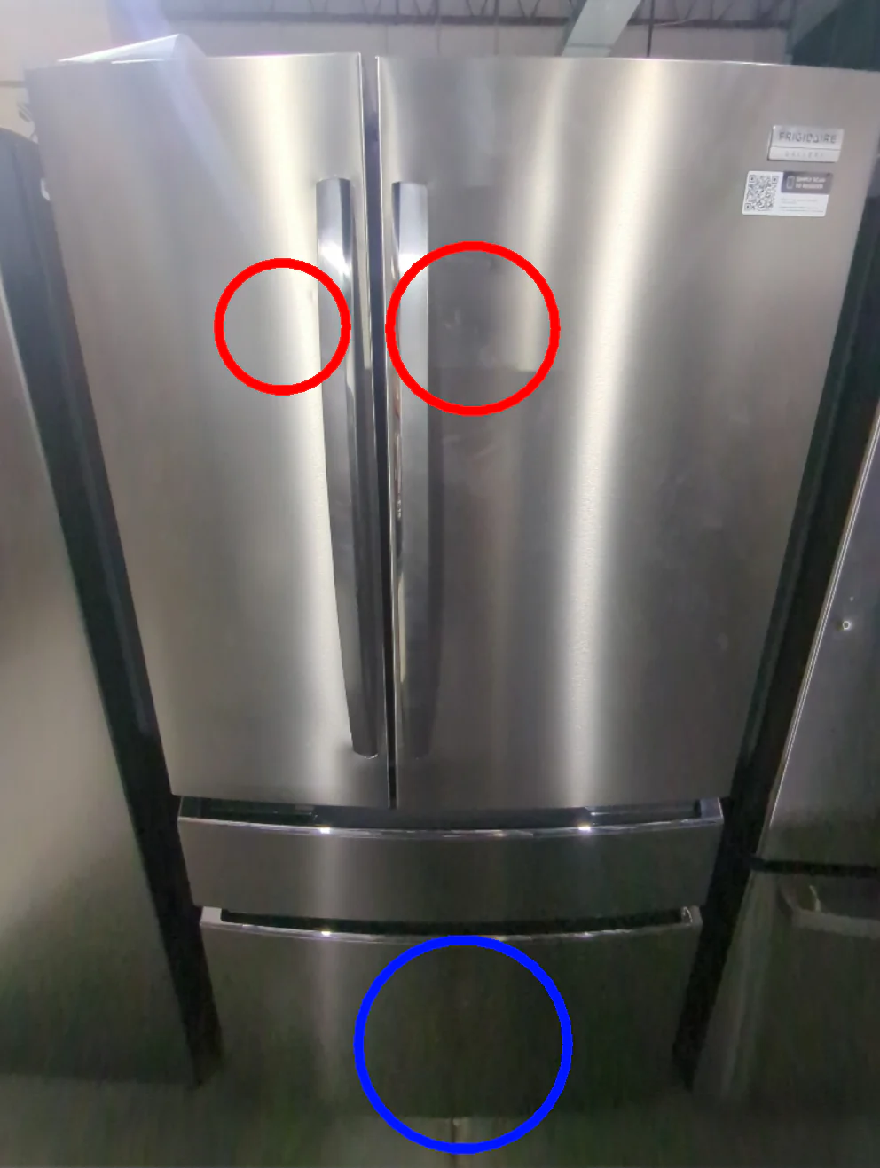 GRMN2872AF - REFRIGERATORS - Frigidaire Gallery - French 4-Door - Stainless Steel - Open Box - Image 2