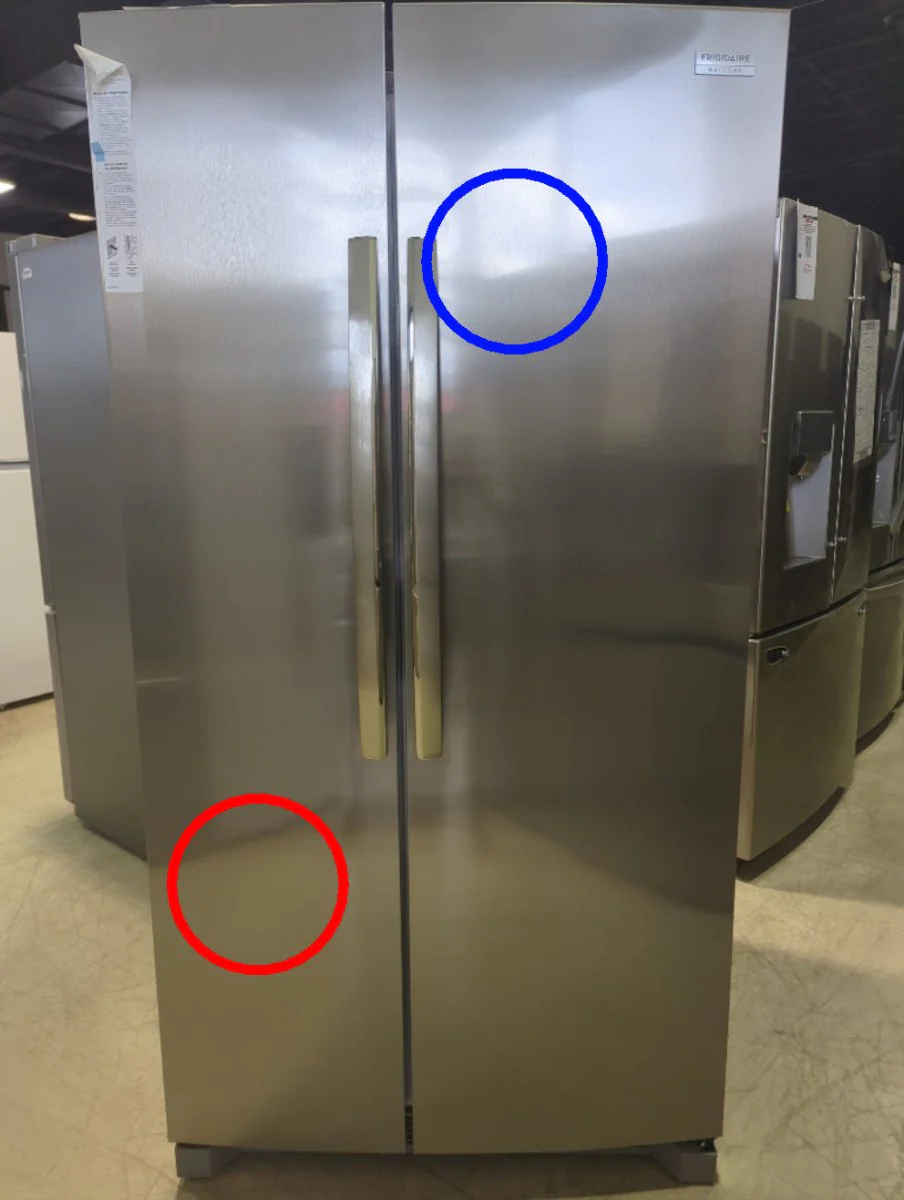 GRSN2620AF - REFRIGERATORS - Frigidaire Gallery - Side by side - Stainless Steel - Open Box - Image 3
