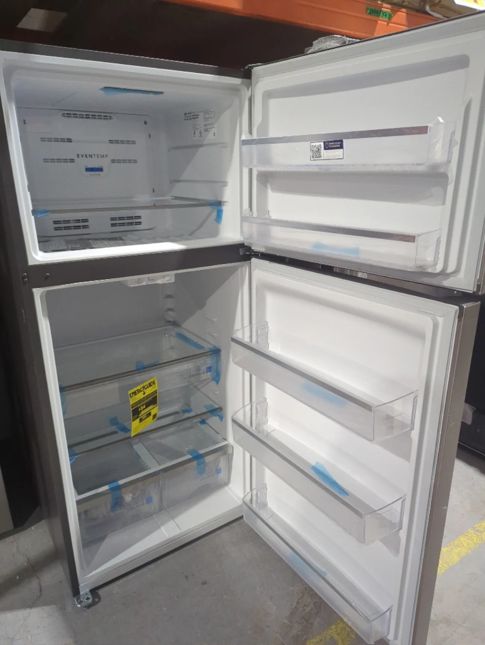 GRTE2055AF - REFRIGERATORS - Frigidaire - Top Freezer - Stainless Steel - Open Box - Image 3