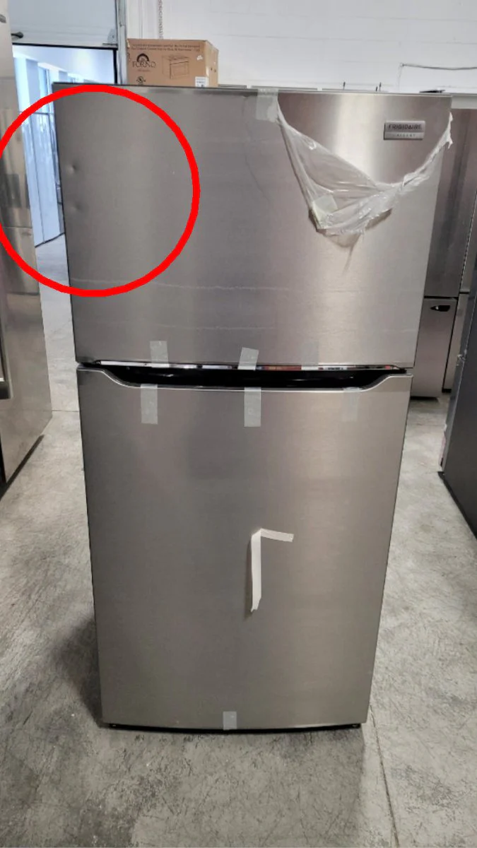 GRTE2055AF - REFRIGERATORS - Frigidaire - Top Freezer - Stainless Steel - Open Box - Image 3