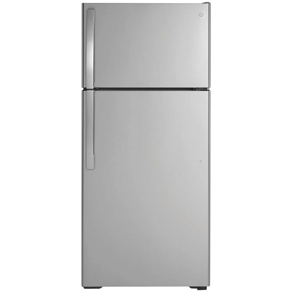 GTE17GSNRSS - REFRIGERATORS - GE - Top Freezer - Stainless Steel - Open Box - Image 2