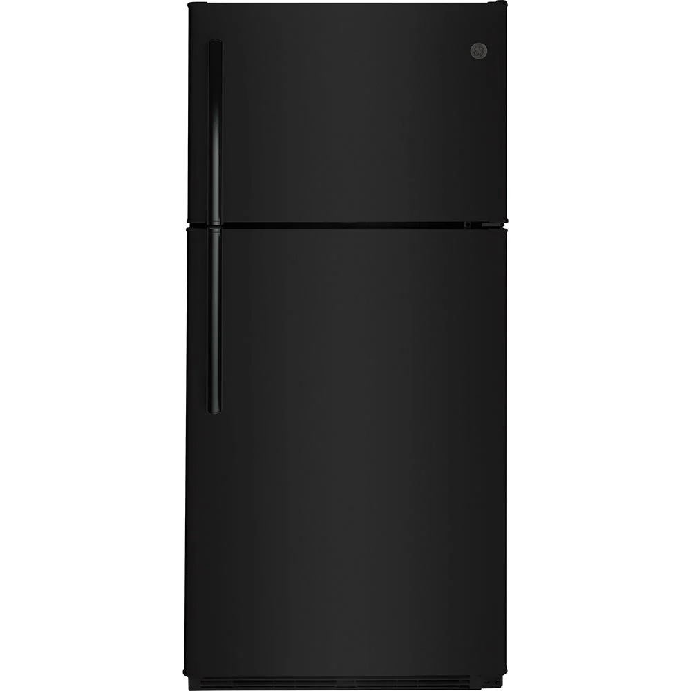 GTS18FTLKBB - REFRIGERATORS - GE - Top Freezer - Black - Open Box - Image 2