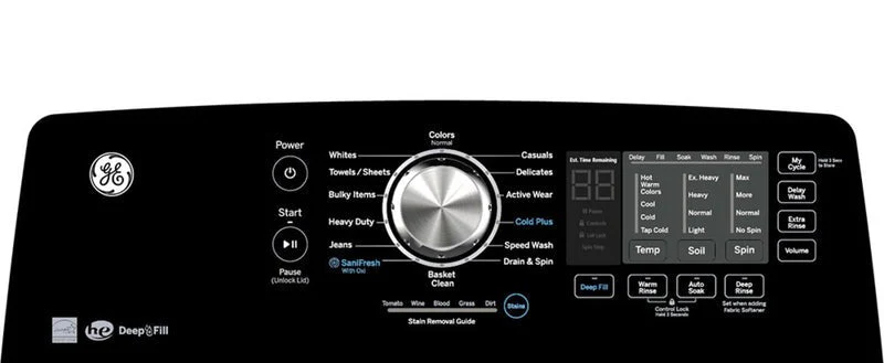 GTW681BMRDG - WASHERS - GE - Top Loading - Diamond Grey - Open Box - Image 2