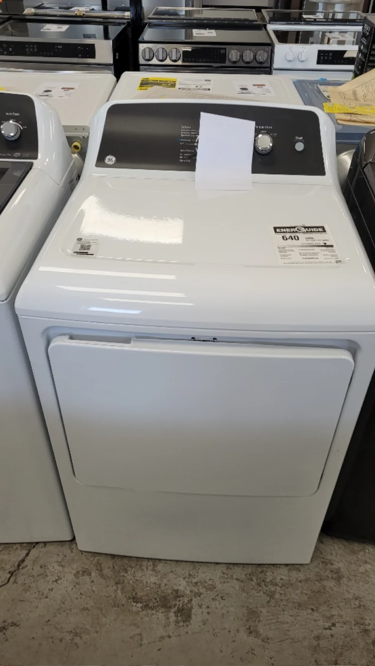 GTX34EBMRWS - DRYERS - GE - Electric - White - Open Box - Image 2