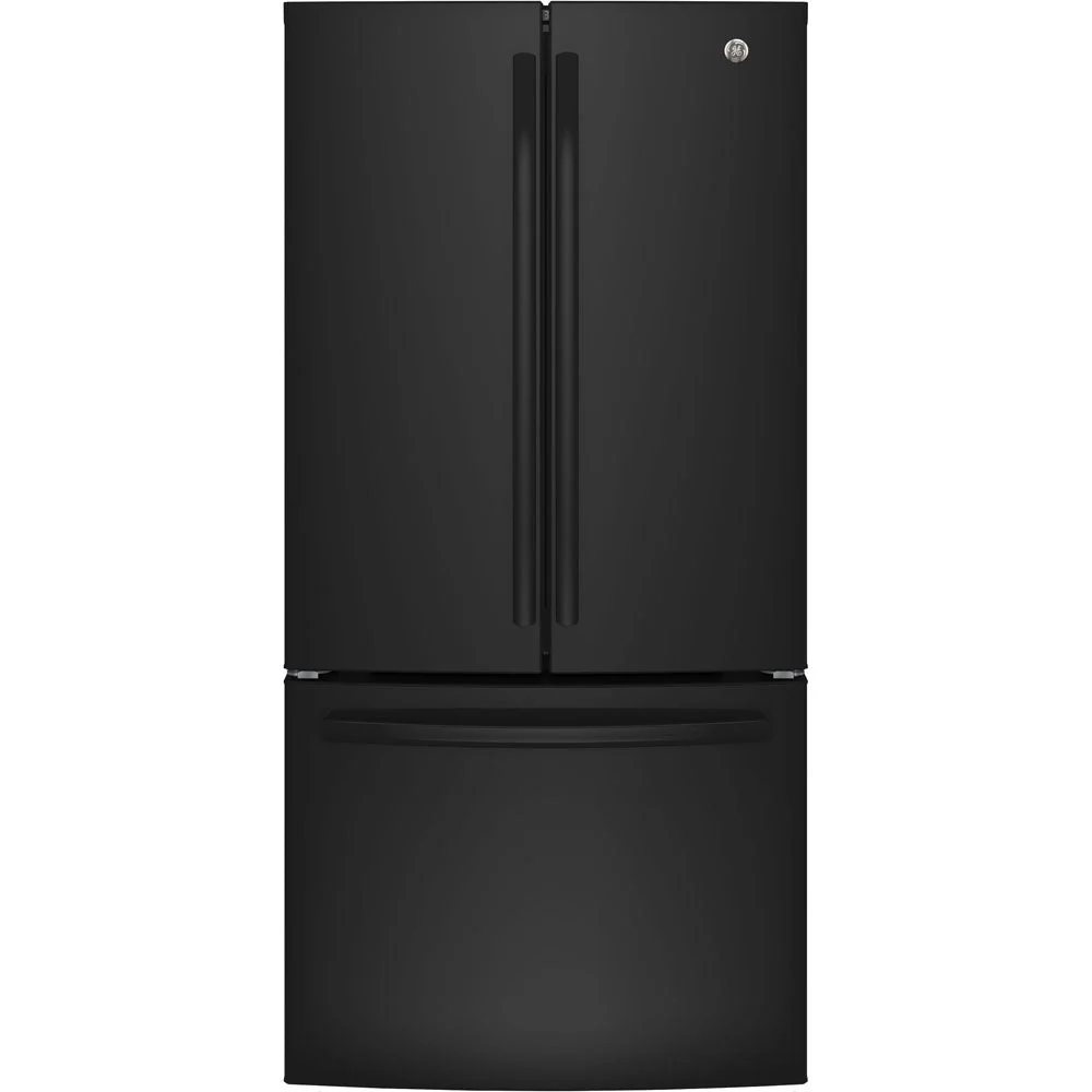 GWE19JGLBB - REFRIGERATORS - GE - French 3-Door - Black - Open Box