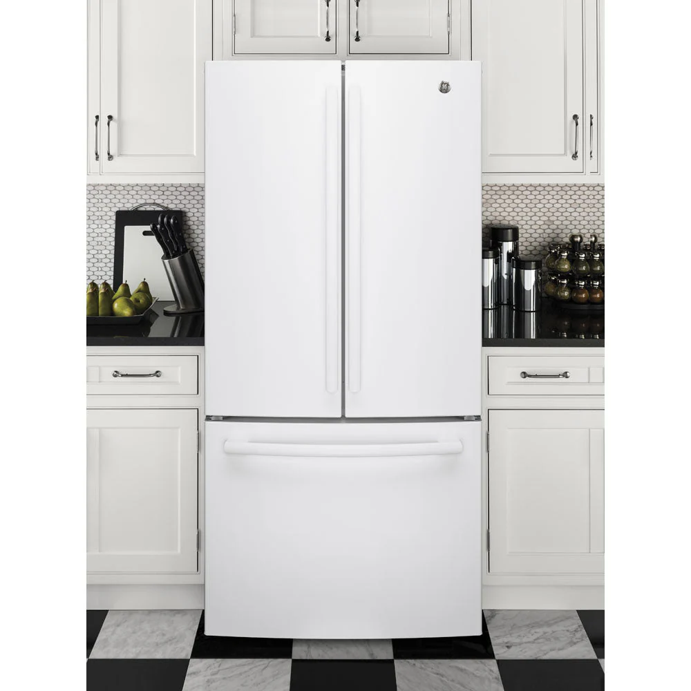 GWE19JGLWW - REFRIGERATORS - GE - French 3-Door - White - Open Box - Image 7