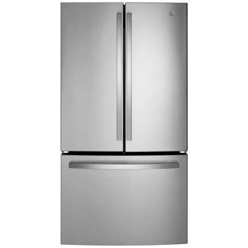 GWE22JYMFS - REFRIGERATORS - GE - French 3-Door - Stainless Steel - Open Box - Image 2